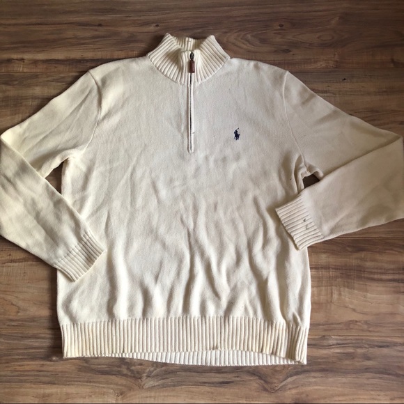 Polo Ralph Lauren Other - Mens Polo by Ralph Lauren 1/2 Zip Sweater Size L
